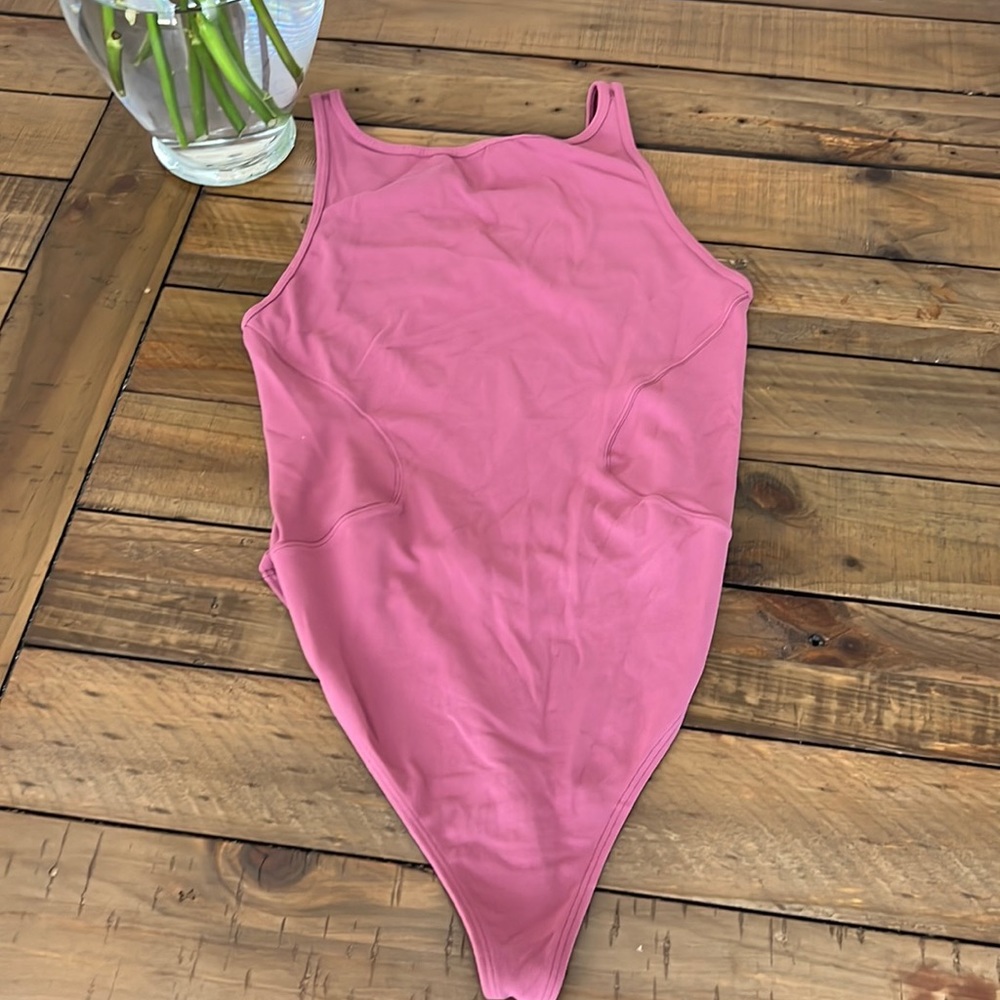 Lululemon Athletica Pink Bodysuit